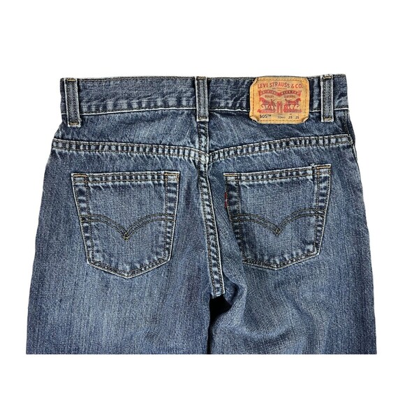 LEVI'S 505 Jeans  Boys Size 10 reg  Straight Leg Jeans - Picture 4 of 9